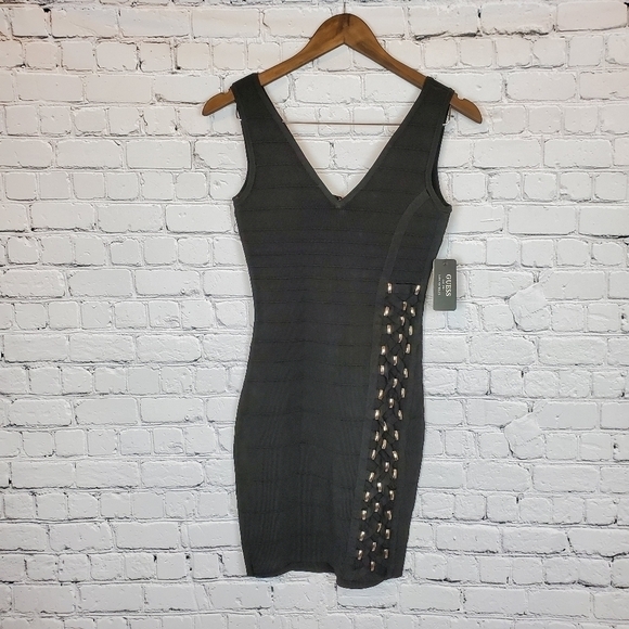 GUESS Black Bandage Dress size XS - Picture 4 of 10